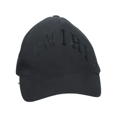 Baseballkeps (Svart) från AMIRI Bomull, Skinn