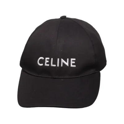 Baseball cap (Black) from Celine Cotton, Polyester