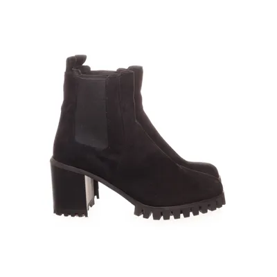 Stövletter (Svart) från NLY Shoes Mockaimitation