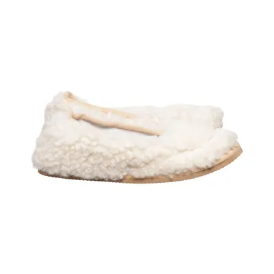 Tøfler (Beige) fra Shepherd Læder, Uld