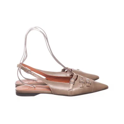 Ballerina's (Groen) van Vagabond Leer