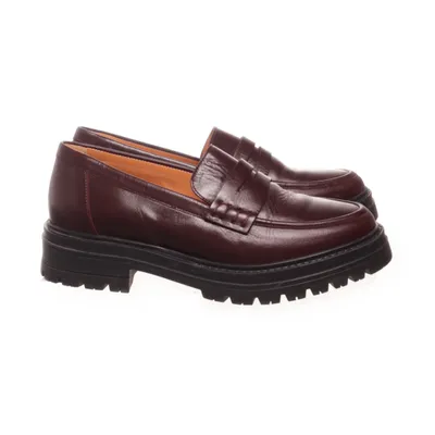 Loafers (Red) from Souliers Sézane Leather