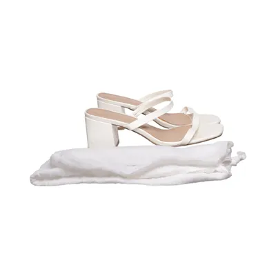 High heel sandals (White) from NA-KD
