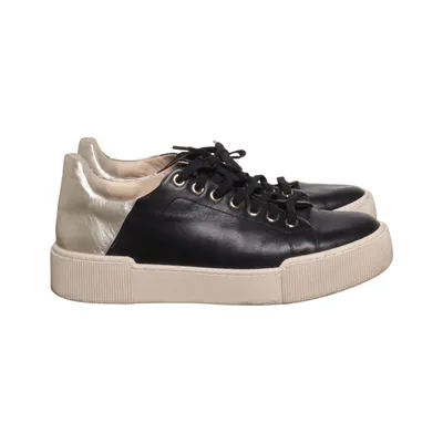 Sneakers (Black, Silver) from Högl Leather