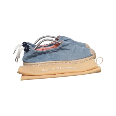 Espadrillos (Blå) fra Acne Studios Læder