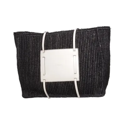 Strandtaske (Sort, Hvid) fra Demellier