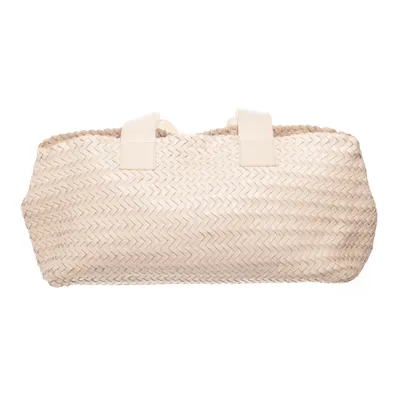 Handväska (Beige) från COS Skinn, Bomull