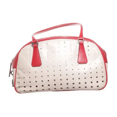 Handtas (Bowling Bag, Vintage, 2000's) van Prada Leer