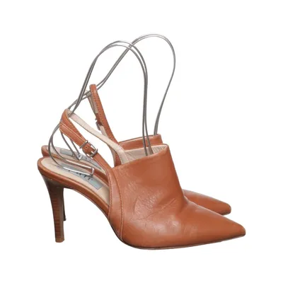 Klackskor (Brun) från A Pair Footwear Skinn