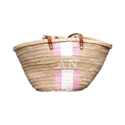 Beach bag (Beige, Pink, White) from By Pena