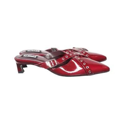 Mules (Rot) von Alohas Leder