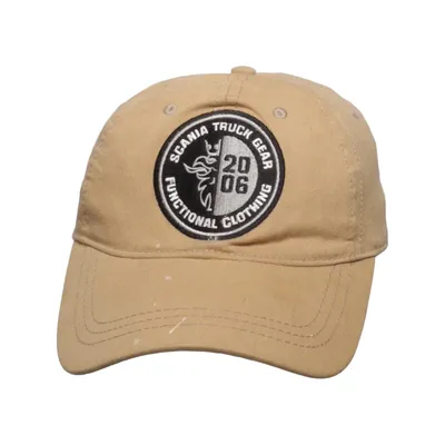 Casquette de baseball (Beige) de Scania Truck Gear Coton
