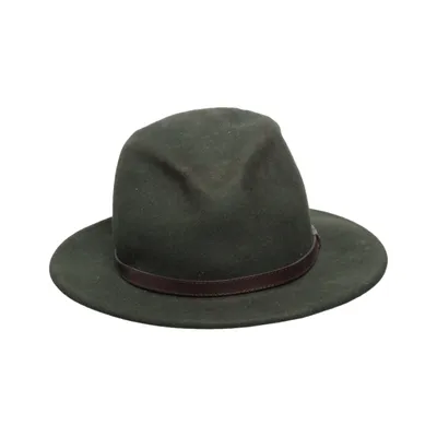 Chapeau en feutre (Vert) de Major Wear Laine