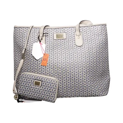 Handväska (Blå, Beige) från Pipol's Bazaar