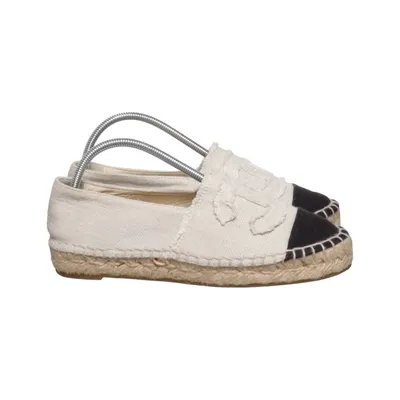 Espadrilles (Beige, Black) from Chanel