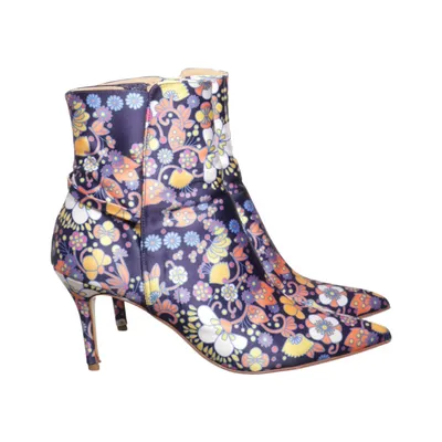 Bottes à talons (Bleu, Multicolore) de Julie Fagerholt