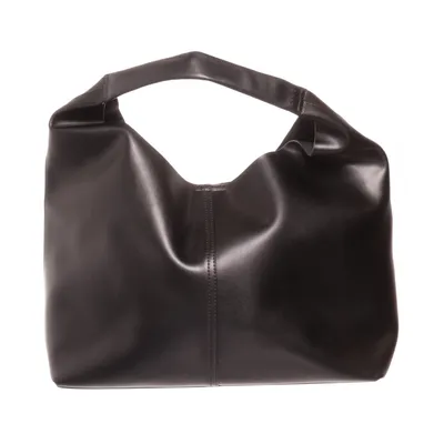Håndtaske (Leather Triangular Tote Bag) fra NA-KD Læder