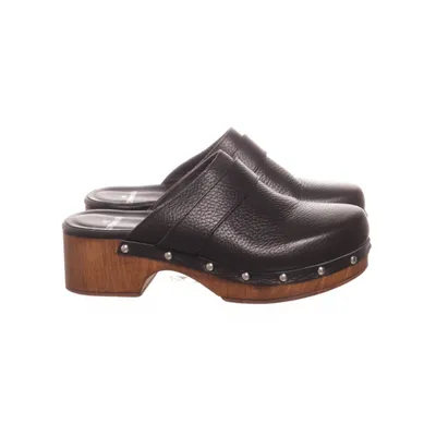 Träskor (Svart) från Copenhagen Skinn