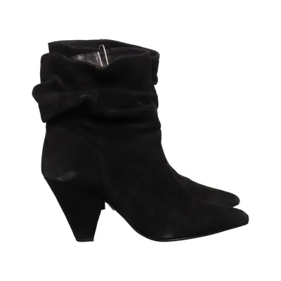 Heeled boots (Black) from Henry Kole Leather