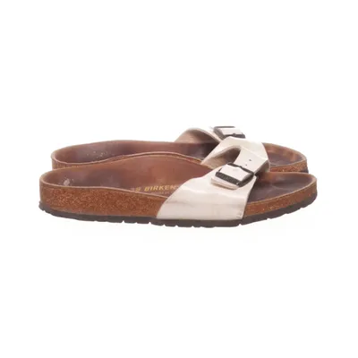 Slip-ins (White, Brown) from Birkenstock Leather