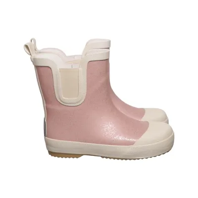 Låga gummistövlar (Rosa, Beige) från Mikk-line