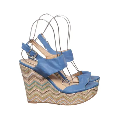 Chaussure compensées (Bleu, Multicolore) de Marie Claire