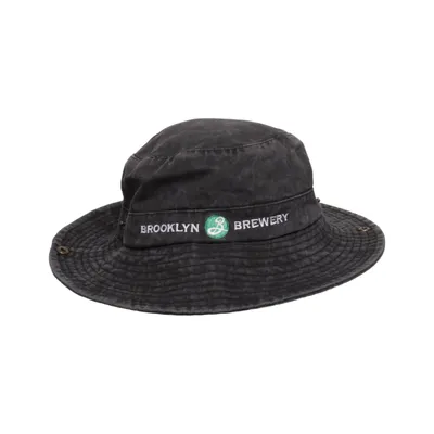 Bucket hat (Zwart) van Brooklyn Brewery Katoen, Polyester