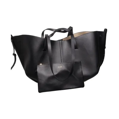 Handbag (Black) from Polène Leather
