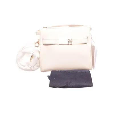 Axelremsväska (TH Heritage Mini Satchel) från Tommy Hilfiger Skinnimitation