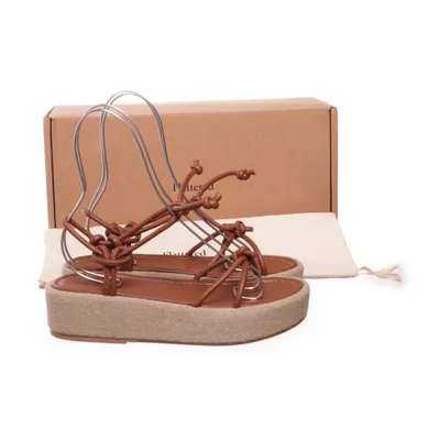 Sandalen (Heather) van Flattered Leer