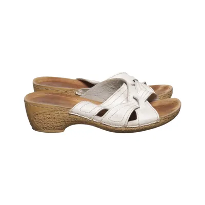 Slip-ins (White) from Inblu Leather