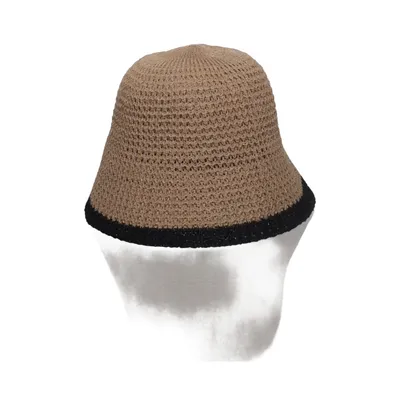 Buckethatt (Beige, Svart) från H&M Akryl, Polyamid, Polyester