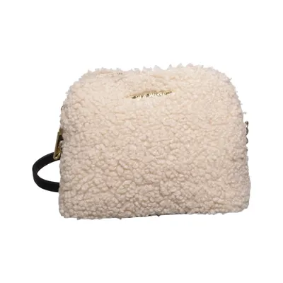 Umhängetasche (Beige, Schwarz) von Steve Madden Kunstpelz, Polyester, Polyurethan