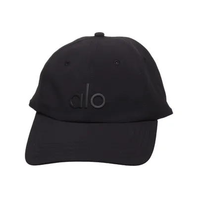 Baseball cap (Black) from Alo Yoga Elastane, Polyester