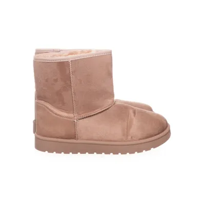 Ankelstøvler (Beige) Imiteret ruskind