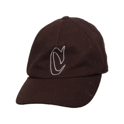 Baseball cap (Brown) from CapeCape Polyester, Wool
