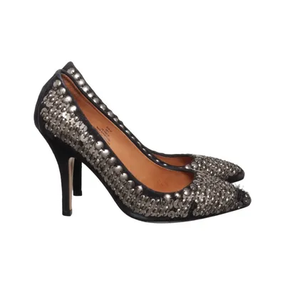Pumps (Black, Silver) from Isabel Marant pour H&M Leather