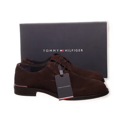 Derbyskor (Core RWB Suede Shoe) från Tommy Hilfiger Mocka
