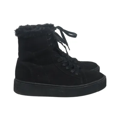 Bottes à lacets (Noir) de Black
