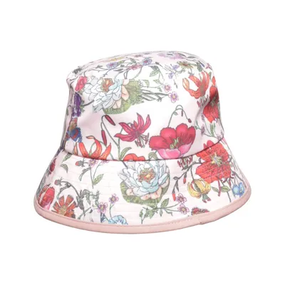 Bob (Rose, Multicolore) de Gucci Coton, Polyamide, Polyester, Polyuréthane