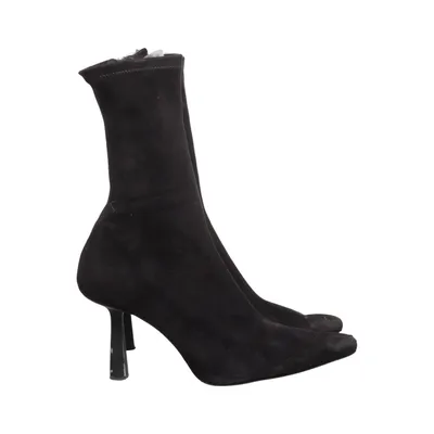 Heeled boots (Black) from Zara