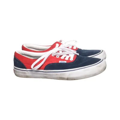 Canvas sko (Blå, Rød, Hvid) fra Vans