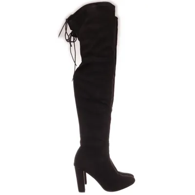 Stövlar (Svart) Mockaimitation