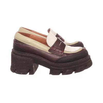 Loafers (Brun, Hvid, Flerfarvet) fra Ganni Læder