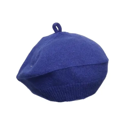 Beret (Blue) from Garbo & Friends Polyamide, Wool