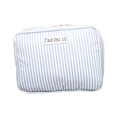 Trousse de toilette (Bleu, Blanc) de St. Tropez
