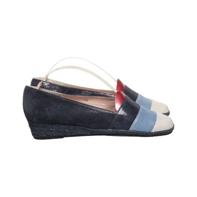 Chaussure compensées (Bleu, Multicolore) de La Badia Cuir