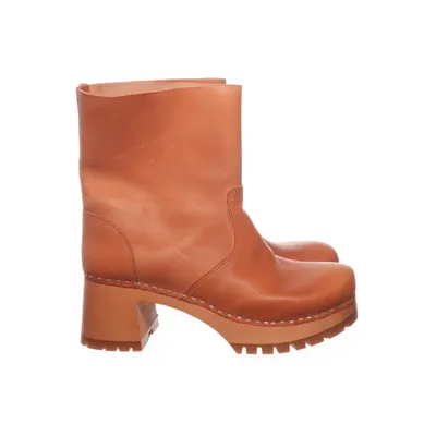 Ankle boots (Brown) from Swedish Hasbeens Leather