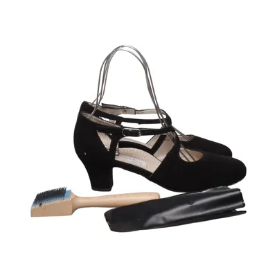Tanzschuhe (Mary Jane modell) von Werner Kern Wildleder