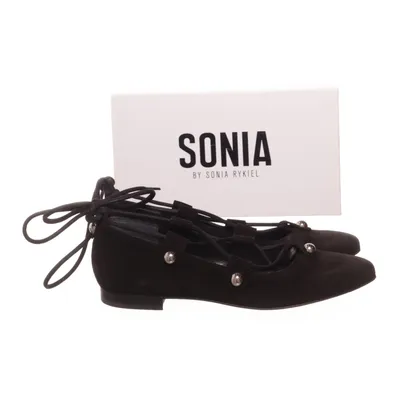 Ballerinaskor (Svart) från Sonia by Sonia Rykiel Skinn, Mocka